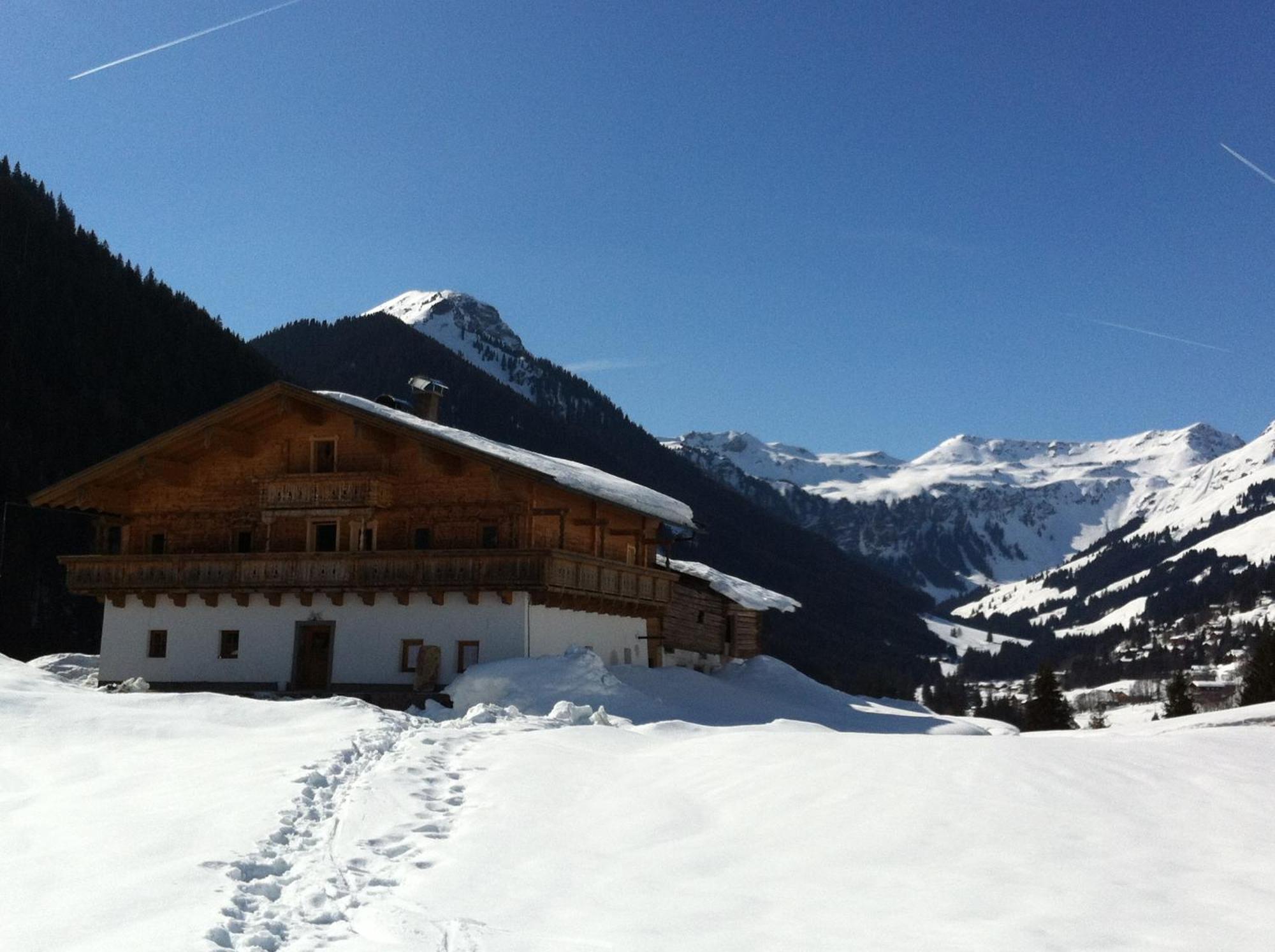 Alpenbauernhaus Vorderbrandthof Saalbach-Hinterglemm Exterior foto